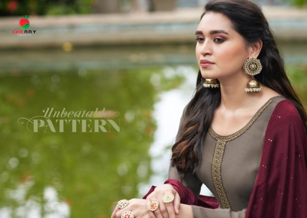Cherry Aahna Silk Designer Exclusive Salwar suit